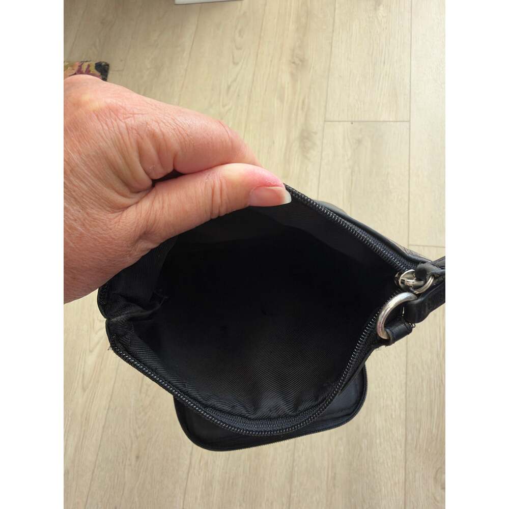 Fossil Black Leather Crossbody Bag with Wallet Organizer Purse - Picture 5 of 10
